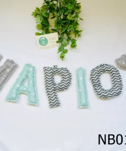 Όνομα με υφασμάτινα γράμματα ΝΒ014 1