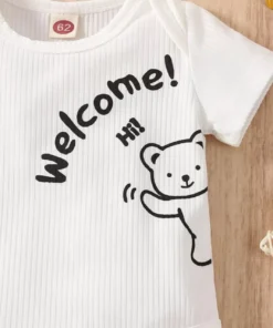 Φορμάκι ριμπ με αρκουδάκι welcome 2 1